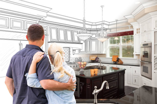 Professional Kitchen Remodeling technician working in High Bridge, WA